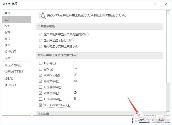 Word2019如何顯示所有格式標(biāo)記？顯示所有格式標(biāo)記的方法
