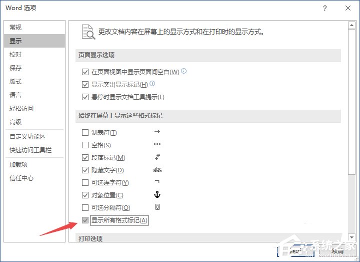 Word2019如何顯示所有格式標(biāo)記？顯示所有格式標(biāo)記的方法
