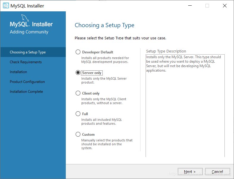 win10 安裝 mysql 5.7 msi版的教程圖文詳解