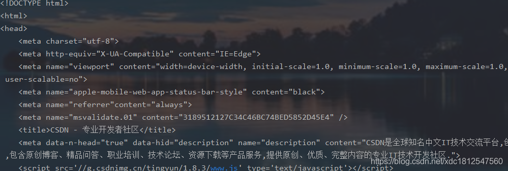 python 爬蟲(chóng)請(qǐng)求模塊requests詳解