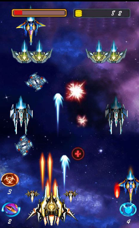 python飛機大戰游戲實例講解