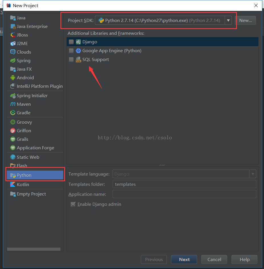 python與idea的集成的實現