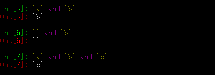 通過實例解析python and和or使用方法