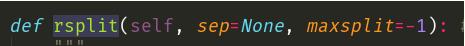 python中的split、rsplit、splitlines用法說明