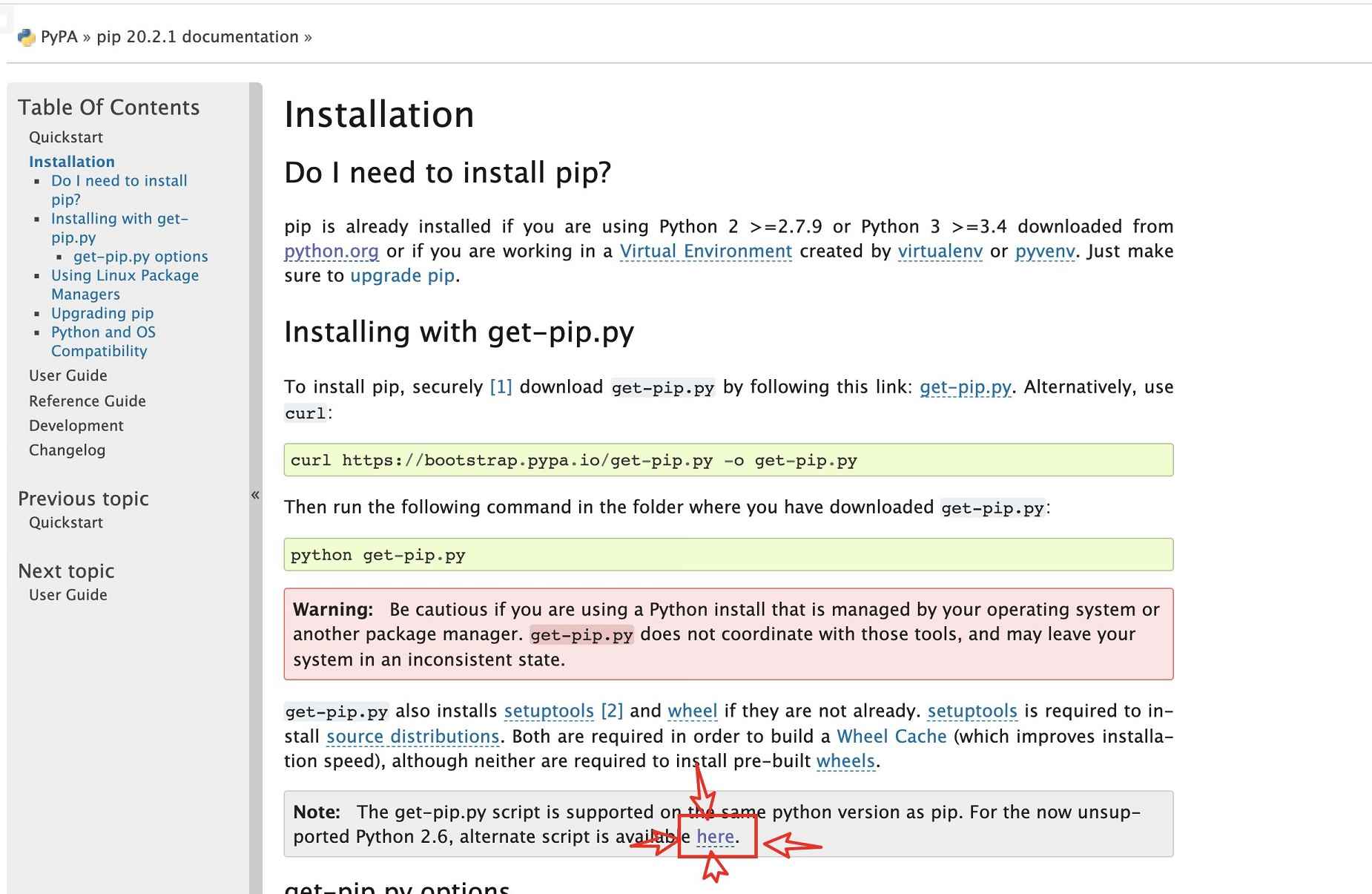 Python2.6版本pip安裝步驟解析