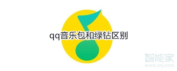 qq音樂包和綠鉆區(qū)別