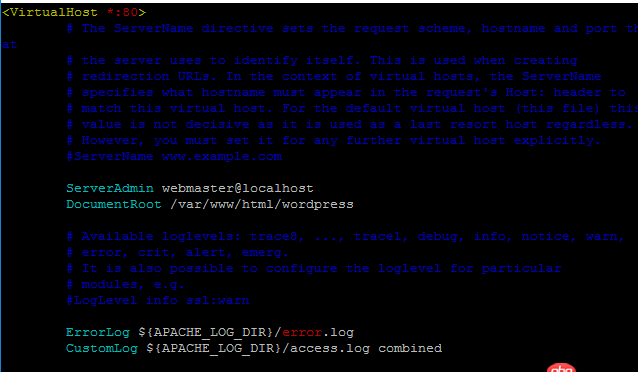 wordpress - ubuntu14.04下apache2修改根目錄導(dǎo)致wrodpress沒辦法使用
