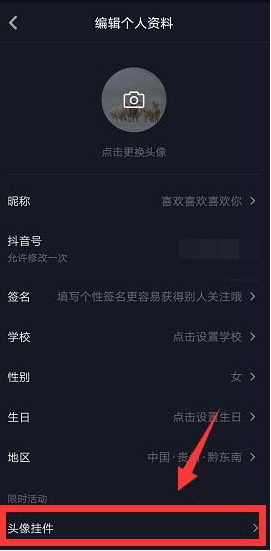 如何設(shè)置抖音頭像掛件 設(shè)置抖音頭像掛件的教程