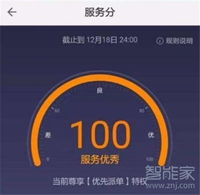滴滴服務(wù)分在哪里查看