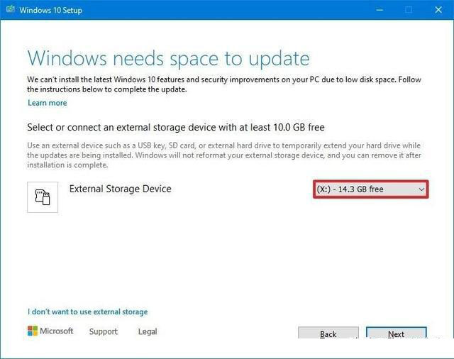 空間不夠怎么安裝Win10更新？