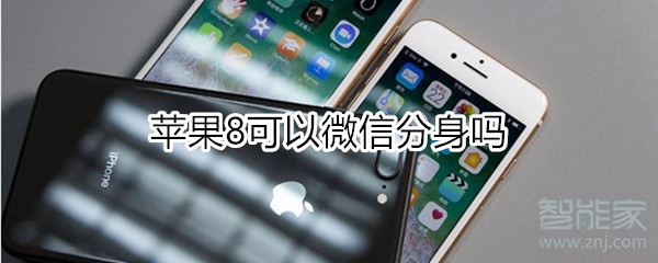 蘋果8可以微信分身嗎