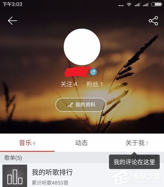 網易云音樂查看自己聽歌排行的具體操作方法