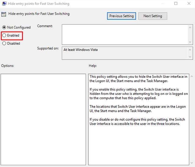Win10專業版中如何禁用快速用戶切換功能？