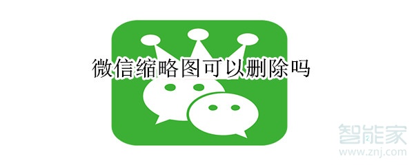 微信縮略圖可以刪除嗎