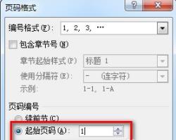 Word頁碼怎么從第二頁開始設置為1？