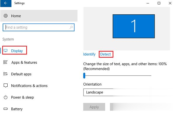 Win10檢測不到第二個顯示器怎么辦？Win10第二個顯示器不能識別解決方法