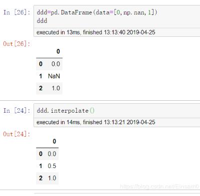 python線性插值解析
