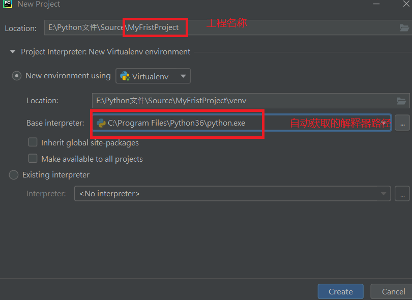 Python學習之路之pycharm的第一個項目搭建過程