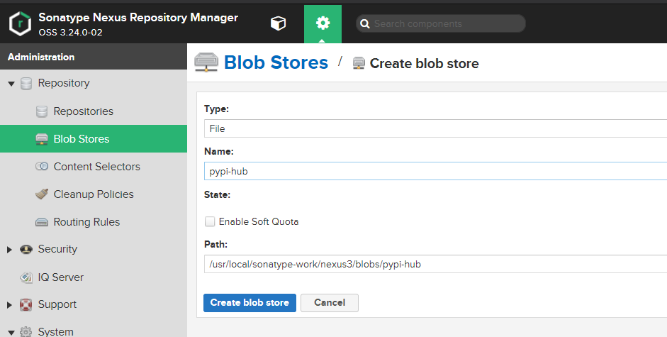基于nexus3配置Python倉庫過程詳解