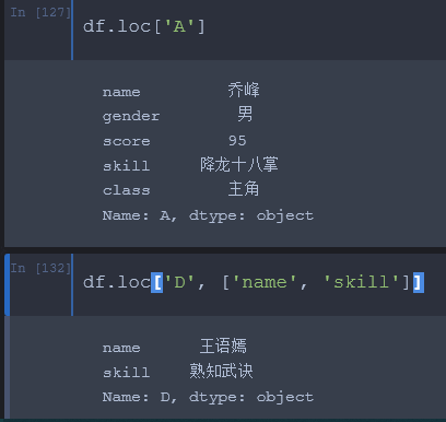 Python Dataframe常見索引方式詳解
