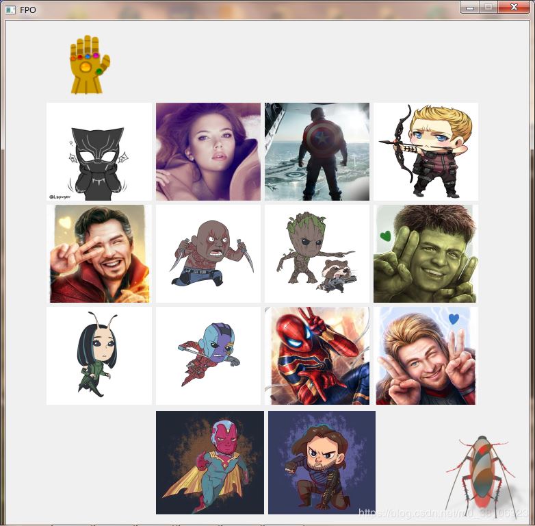 Python+PyQt5實現滅霸響指功能