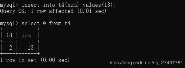 python mysql自增字段AUTO_INCREMENT值的修改方式