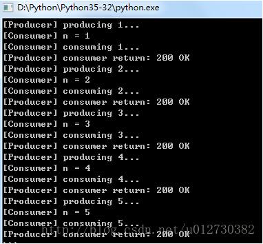 Python 中由 yield 實(shí)現(xiàn)異步操作
