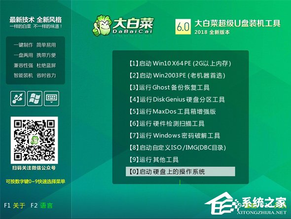 大白菜U盤裝系統教程:重裝Win7系統步驟詳解
