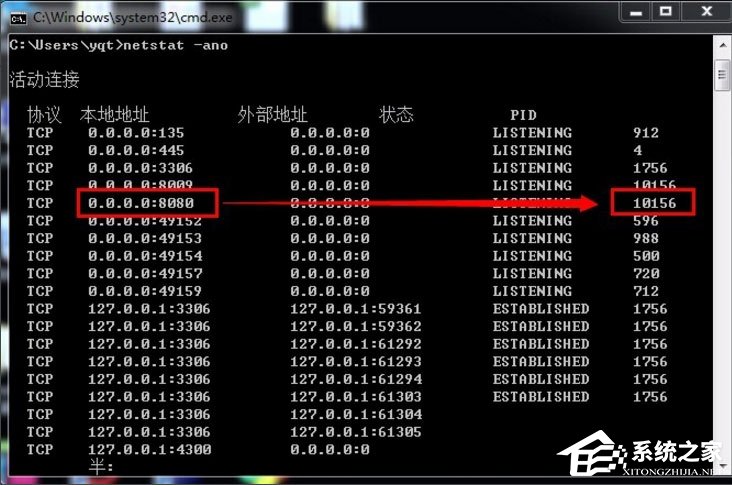 Win7系統(tǒng)8080端口被占用怎么解決？