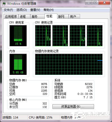 Win7系統如何使用Msconfig限制電腦性能？