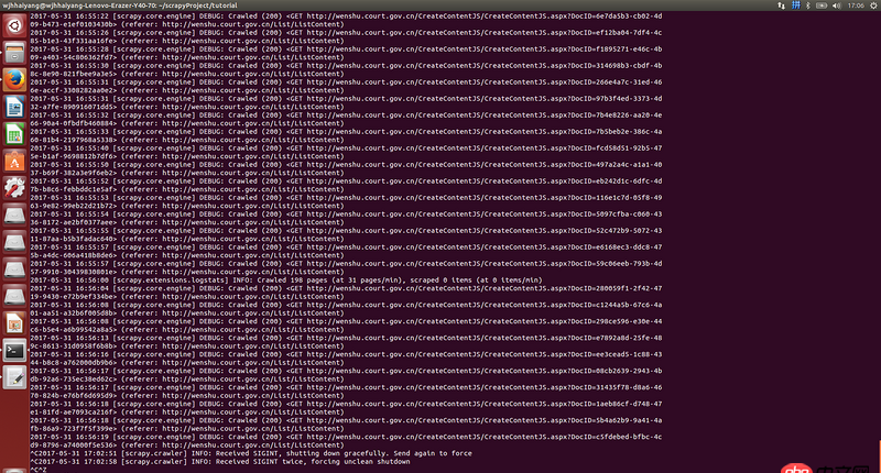 使用python scrapy框架,循環(huán)爬取URL, 每次運(yùn)行一段時(shí)間后直接卡死,沒(méi)有任何報(bào)錯(cuò)