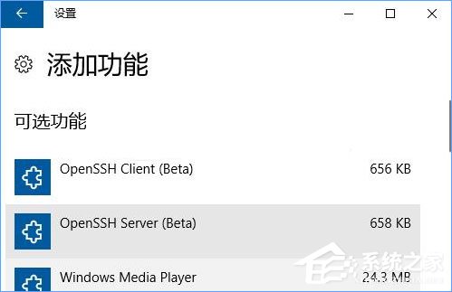 Win10內(nèi)置的OpenSSH怎么安裝？