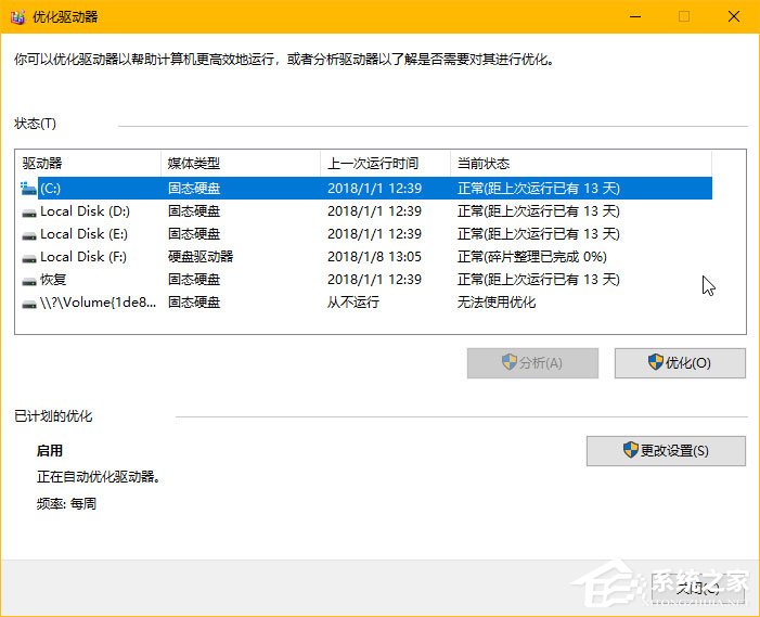 Windows10如何判斷系統(tǒng)使用的是否為SSD磁盤？