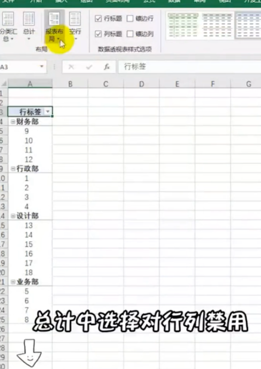 excel合并表格中的同類項流程介紹