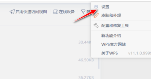 wps設置本地備份磁盤教程介紹