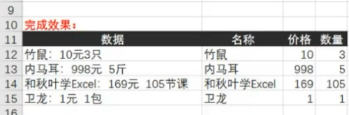 Excel智能提取數據步驟介紹