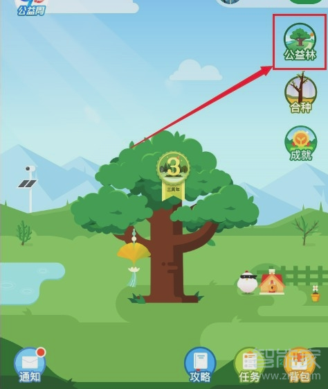 支付寶螞蟻森林怎么換樹的圖案