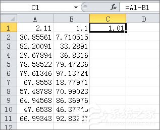 excel減法函數的使用方法