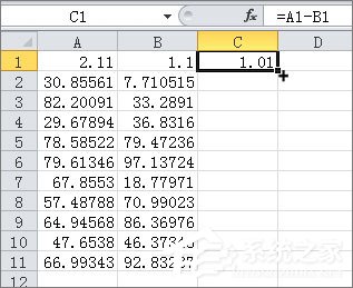 excel減法函數的使用方法