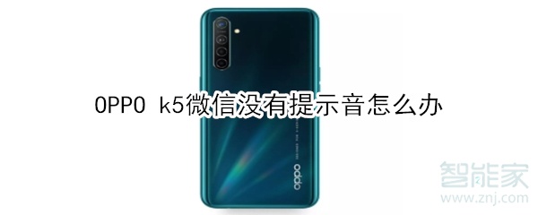 OPPO k5微信沒(méi)有提示音怎么辦