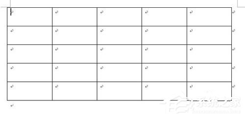 Word如何調整表格大?。縒ord調整表格大小的方法