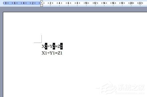 Word文檔下標(biāo)怎么打出來？