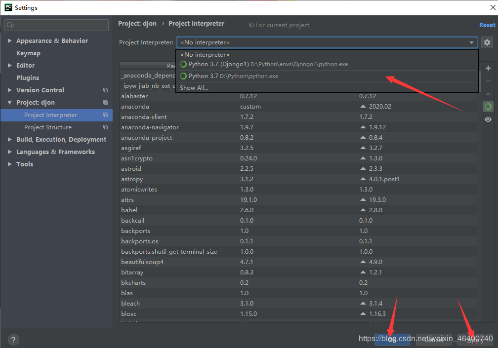 如何配置關聯Python 解釋器 Anaconda的教程(圖解)
