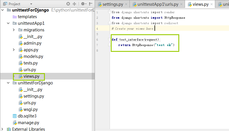 python自動化測試三部曲之request+django實現接口測試