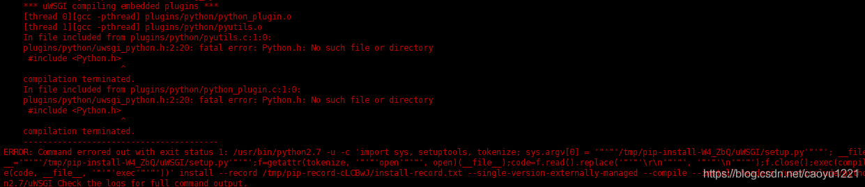 Docker構建python Flask+ nginx+uwsgi容器