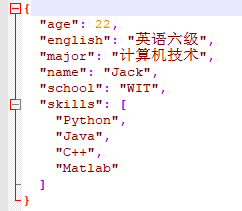 Python json讀寫方式和字典相互轉化