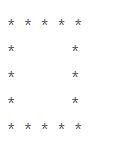 Python利用for循環(huán)打印星號三角形的案例
