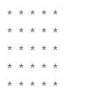 Python利用for循環(huán)打印星號三角形的案例