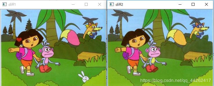 Python Opencv中用compareHist函數進行直方圖比較對比圖片