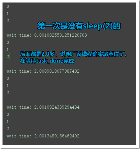 Python多線程通信queue隊列用法實例分析